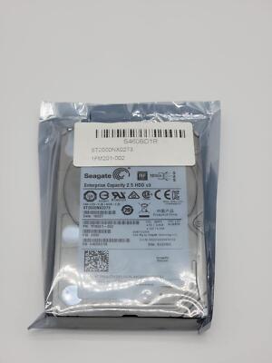 ST2000NX0273 Seagate 2TB SAS 2.5'' 7.2K 12Gb 128MB Dual Port Hot-Plug Hard Drive