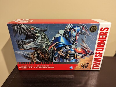 Transformers Age of Extinction AOE Leader Optimus Prime Grimlock Platinum MISB
