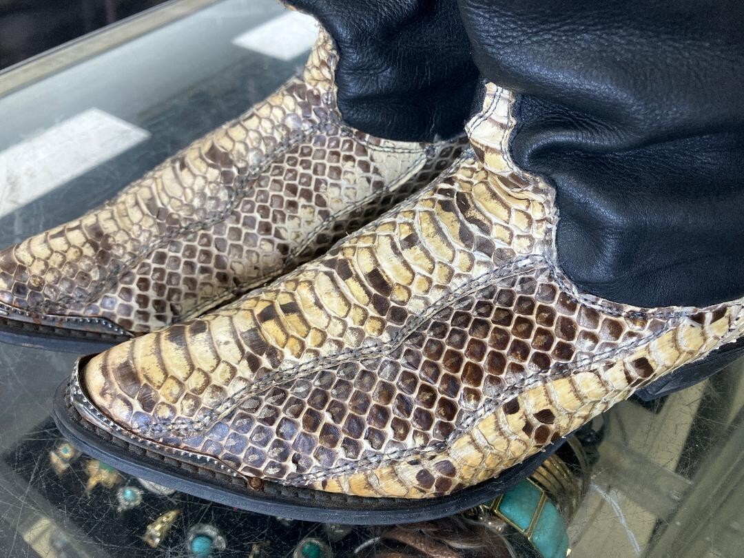 Great Western Boot Co Genuine Exotic Python Snake… - image 9
