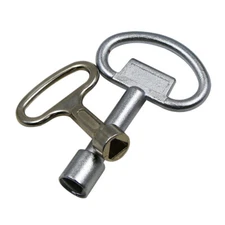 1pc Triangle Key for Electrical Cabinet Elevator Water Meter Valves Multipurpose