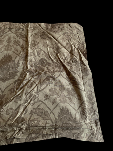 Southern Living Pillow Euro Sham Covers Set Lot 2 Dove Gray Damask Floral 18x18 - Picture 9 of 11