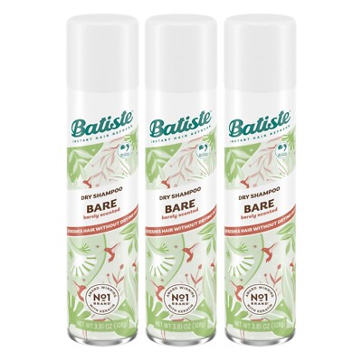 Batiste Clean & Light Bare Dry Shampoo 3.81 oz 3 Pack