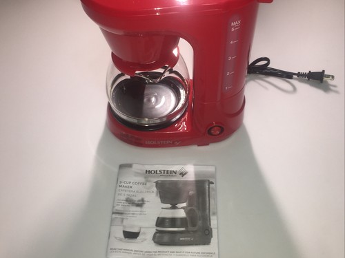 Holstein Housewares, 5-Cup Coffee Maker 