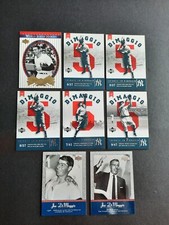 Joe Dimaggio U-Pick baseball cards. All cards are NMT-MNT or better.