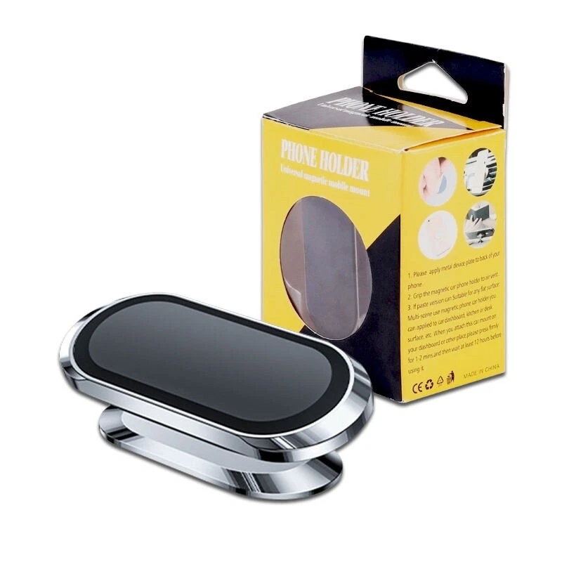 Universal Magnetic Car Mobile Phone Holder Dashboard Mount 360° Rotating - Image 2 of 4