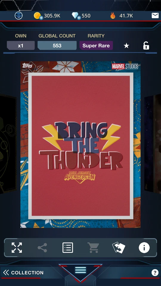 Topps Marvel Collect!  Card Trader - You Pick Any 45 Digital Cards - Image 4 of 4