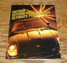 Original 1980 Datsun Black Gold 10th Anniversary Edition 280ZX Sales Brochure 80