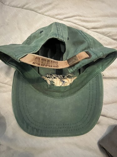 Vintage Sarasota Polo Florida Green Golf Hat Adams Adjustable Horse - Picture 4 of 9