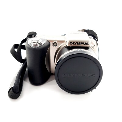 Olympus SP-600UZ 12.0MP Digital Camera ***Dead LCD Pixel Spot*** Tested & Works