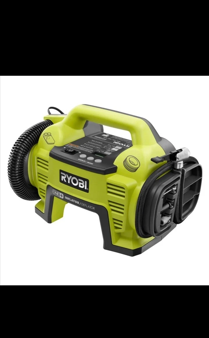 Ryobi One 18V Air Inflator and Deflator Cordless Tyres