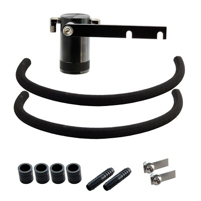 UPR 11-23 Black Billet Catch Can Fits 5.7 6.4 Hemi Technology Fits Durango JEEP