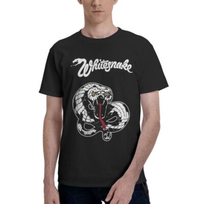 WhiteSnake 1987 Men's Short Sleeve T Shirt Cotton Tee