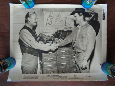 Pressefoto / still  The Silver Whip 1953  James Millican, Robert Wagner