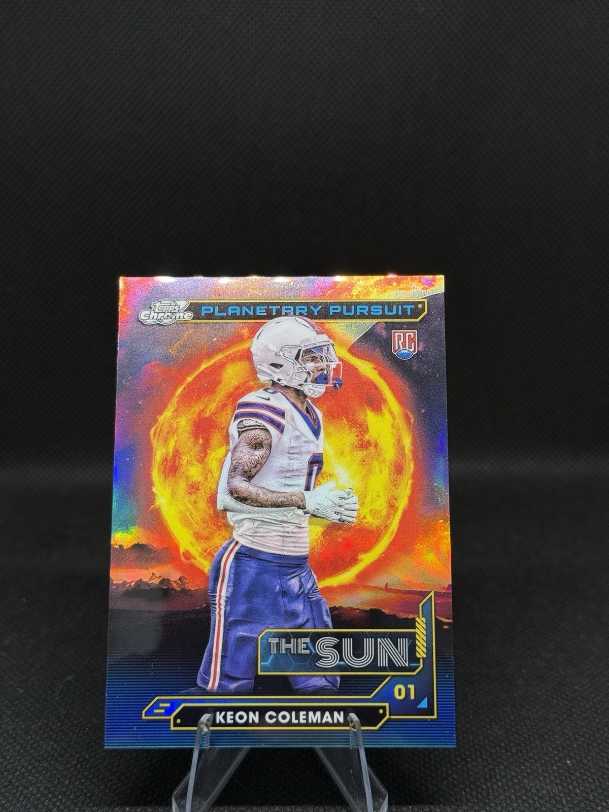 Keon Coleman Topps Cosmic Chrome Planetary Pursuit #KC Base