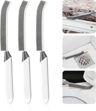 3-Piece Crevice Cleaning Brush Set for Deep Grout Scrubbing