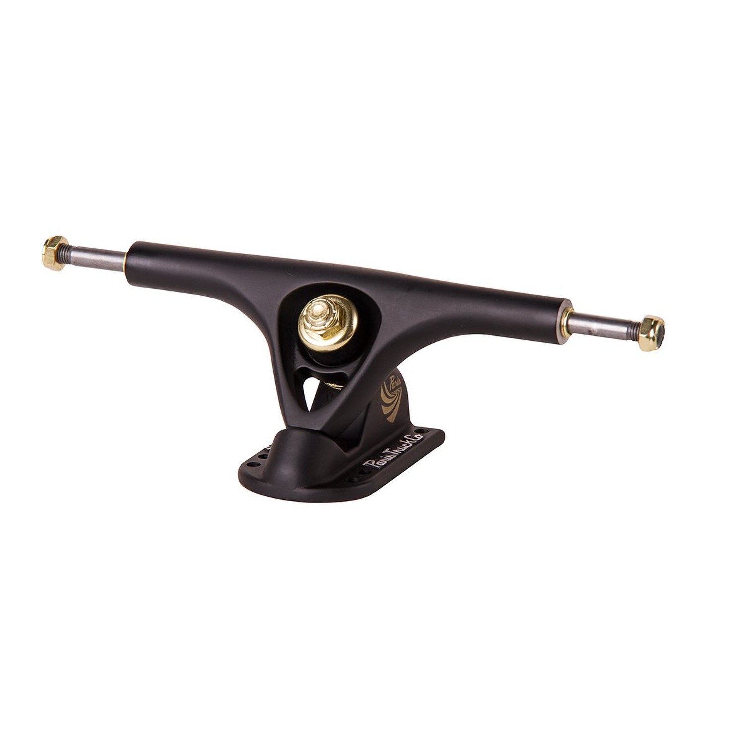 Paris V2 180mm 50° Longboard Skateboard Trucks (Set of 2) Matte Black