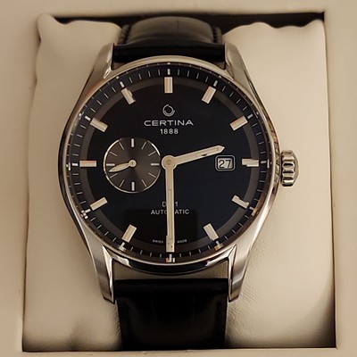 Certina DS-1 men's ETA 2824-2 100M Swiss made automatic C006.428.11.051.00