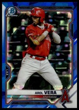 2021 Bowman Draft Sapphire Edition #BDC-181 Arol Vera