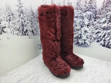 Bordo Kalgan Fur Winter Snow High Boots for Women, Moutons EU40|US9 Womens shoes