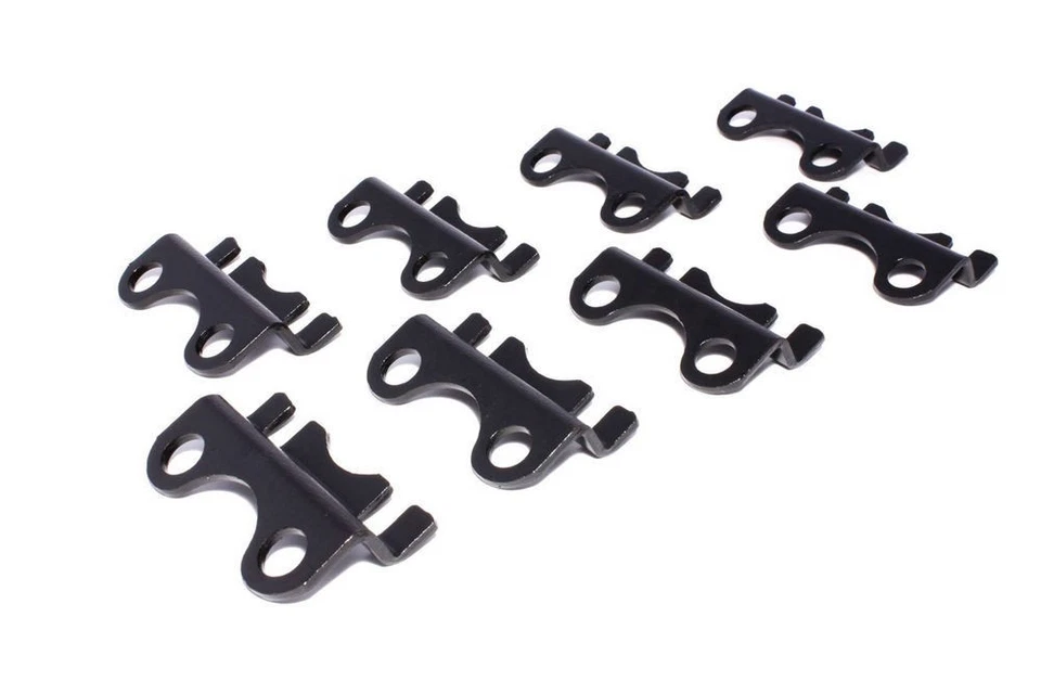 Comp Cams 1059418, Set of 8 Sbc 5/16 Guide Plates Raised Type Steel Black Perfor - Image 2 of 4