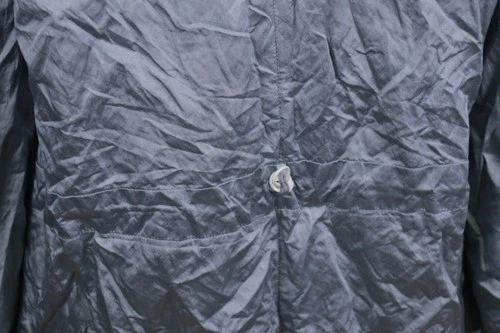 ANNETTE GORTZ Gray Collared Long Sleeve Full Zip Windbreaker Rain Coat Size 42 image 17