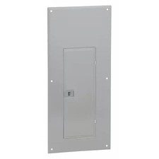 Square D QO Load Center Cover 200A 40 Space Flush Mount Panel Door QOC40UF