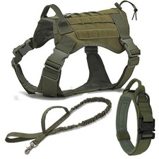Tactical Dog Vest US Working Dog Military Harness with Handle No-pull