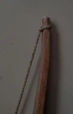 Antique OLD Native American Indian warrior pre res APACHE BOW 18 or 19th c.