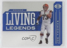 2020 Panini Illusions Living Legends Sapphire Joe Thomas #LL16 HOF 0g27