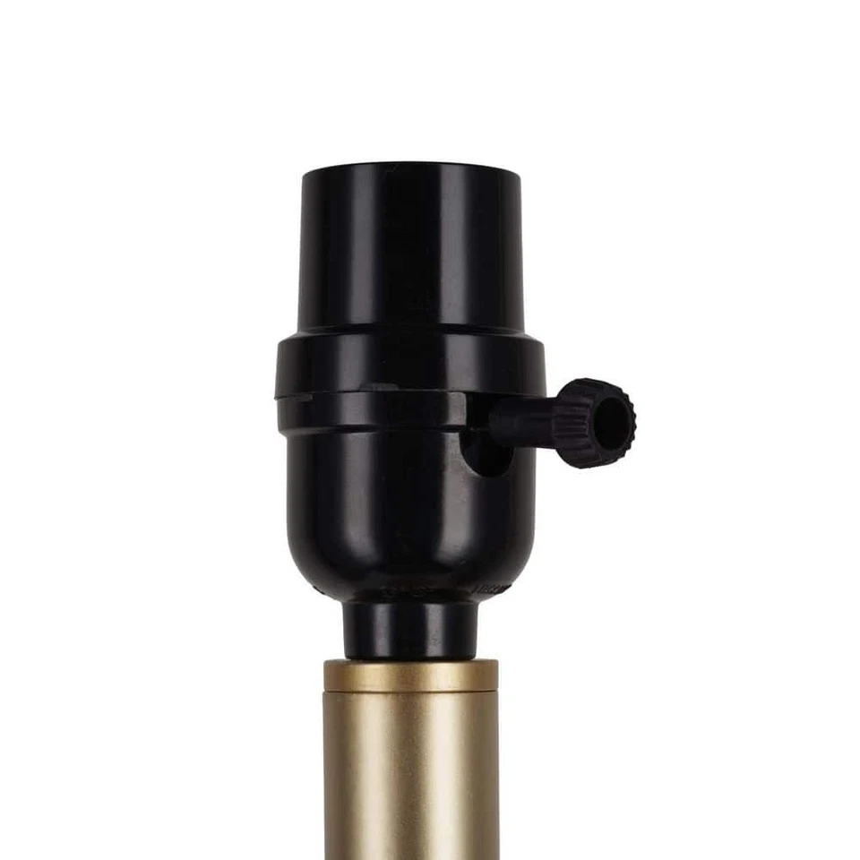 Kenroy Home Beckett 24 pulgadas Lámpara de mesa de bronce oscuro, pantalla de tela blanca (juego de 2) Foto 4 de 4