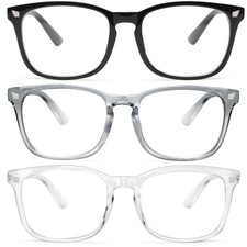 livho Blue Light Glasses Light Black Clear Gray Clear