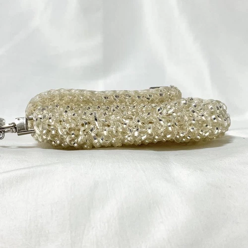 ANTEPRIMA Shoulder Bag 999 Collection Lucket Pure Silver Authentic - Picture 9 of 24