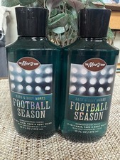 Bath and Body Works Men's Football Season 3-in-1 BODY WASH New Release Pack 2