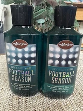 Bath and Body Works Men's Football Season  3-in-1 BODY WASH  New Release  Pack 2