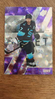2023-24 SPx Purple Parallax 111/149 Jordan Eberle #8 Seattle