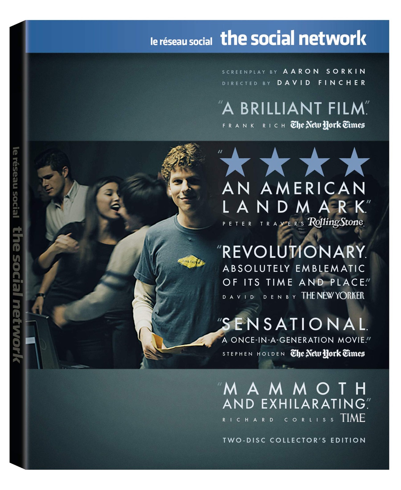 The Social Network   (2011) Jesse Eisenberg; Andrew Garfield (Blu-ray)