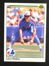 1990 Upper Deck Larry Walker Rookie RC #466