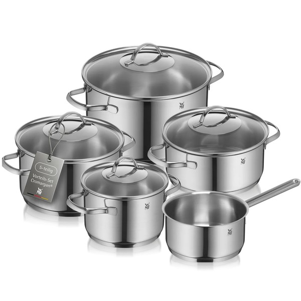 WMF Provence Plus Topfset 5-Teilig Cromargan Edelstahl Induktion Glasdeckel-image