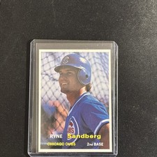 1990 SCD Baseball Cards Ryne Sandberg Chicago Cubs #20 