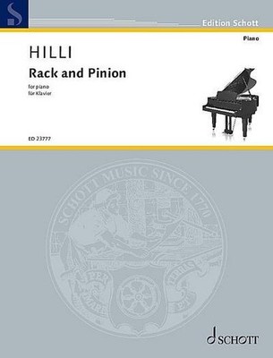 Rack and Pinion: für Klavier. Klavier. Einzelausgabe. (Edition Schott), Seb ...