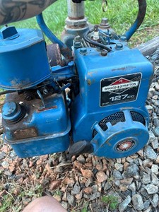 briggs and stratton 127cc 3hp vintage eninge with water pump 