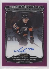 2022-23 O-Pee-Chee Platinum Rookie Matte Pink Isaac Ratcliffe #R-IR Auto 18c6