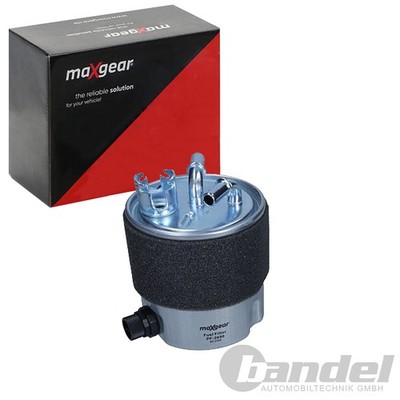 MAXGEAR KRAFTSTOFFFILTER LEITUNGSFILTER passend für NISSAN EVALIA NV200 QASHQAI