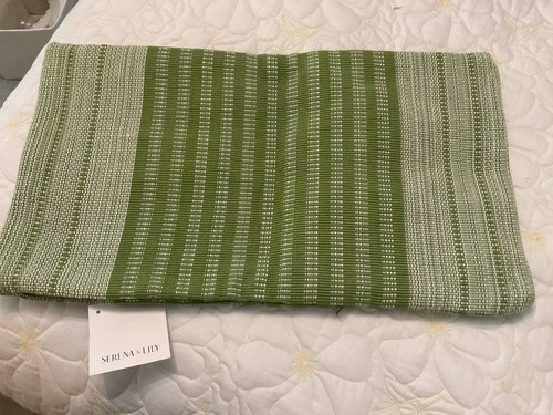 NEU Serena & Lily Bowden Kissenbezug (12”x21”) - Grove Green