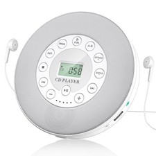 Rechargeable Portable Bluetooth CD Player,Lukasa ,Compact Music Disc for
