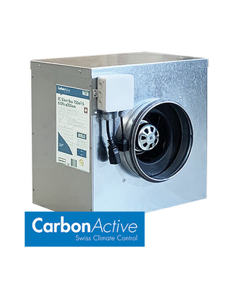 CarbonActive EC Silent Box 280m³/h (125mm) Abluftventilatoren Ventilator Grow