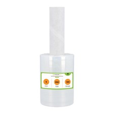 5" x 650' Extended Core Stretch Film Hand Shrink Wrap Packing Use 12 Rolls