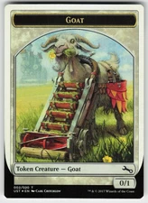 Goat Token Foil T Unstable 2 MTG