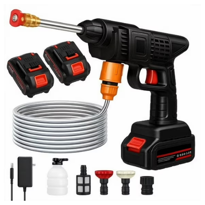 #ad Portable Cordless Electric High Pressure Water Spray Gun Car Washer Cleaner Tool $28.89