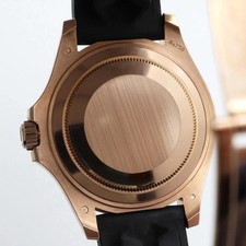 2020s New Rolex 268655 Yacht Master 37mm 18K Rose Gold Oysterflex Midsize Watch 14